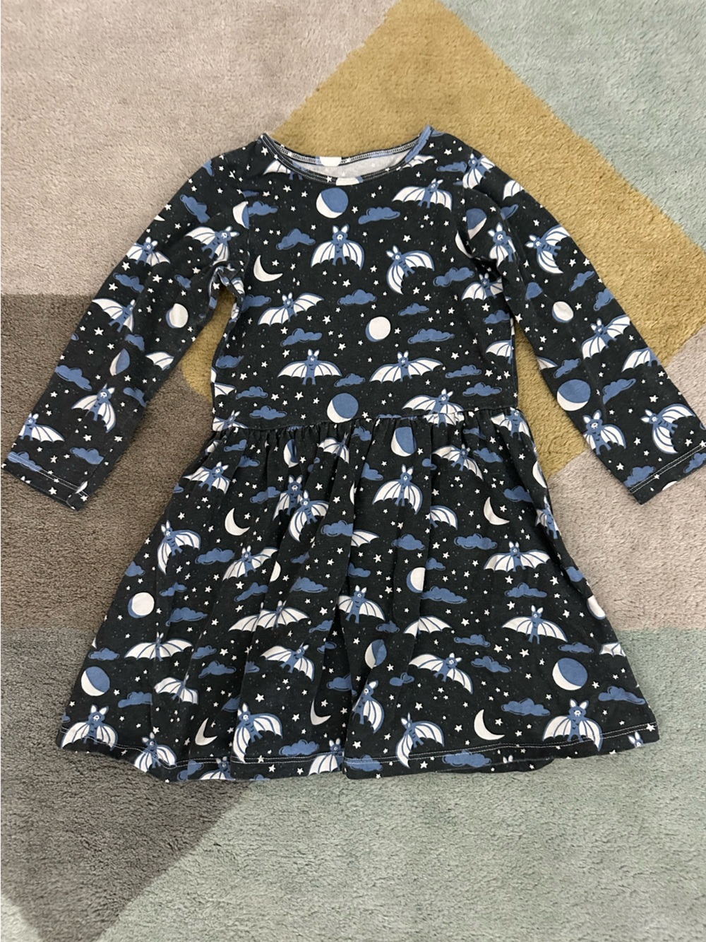 Winter Water Factory Halloween Bats Dress